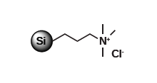 SiliaBond TMA Chloride - ion exchange chromatographic phase
