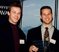 Luc Fortier and Hugo St-Laurent, in 1995